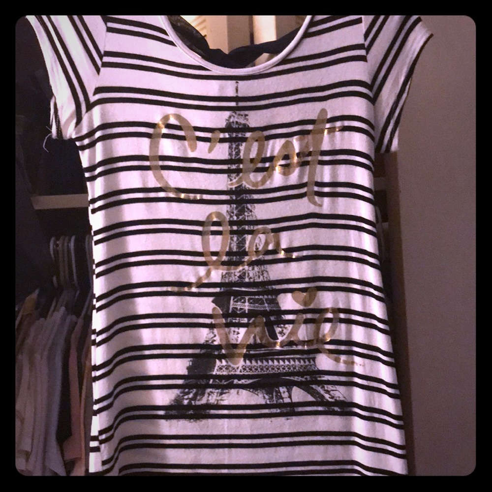 Striped tee